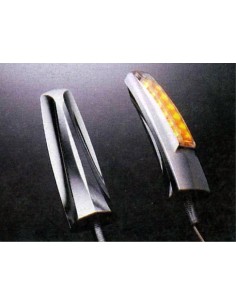 Intermitente X Force Ablong plata-naranja XF-4CP
