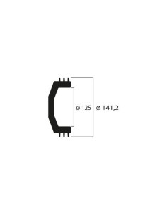 Campana de embrague Malossi Maxi Wing Clutch Ø125 mm para Honda SH 125 7717695B 2