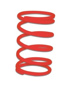Muelle embrague polea conducida Malossi Racing rojo 297043.R0