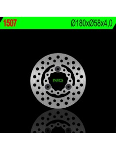 Disco de freno para moto NG Brake Disc 1024482 Ø180 X Ø58 X 4, Ø4