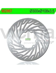 Disco de freno para moto NG Brake Disc 1024238 Ø300 X Ø108 X 3.5, Ø5
