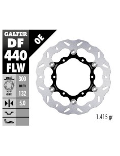 Disco de freno para moto Galfer DF440FLW