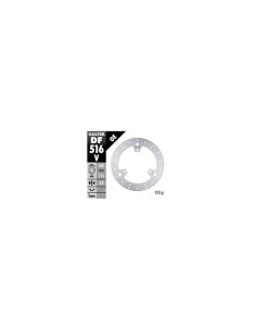 Disco de freno para moto Galfer DF516V Para Yamaha T-MAX125, 250
