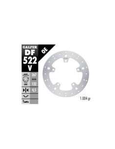 Disco de freno para moto Galfer DF522V Para Yamaha T-MAX 300