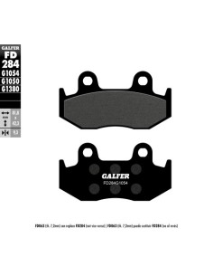Pastillas de freno para moto Galfer Semi Metal FD284G1054