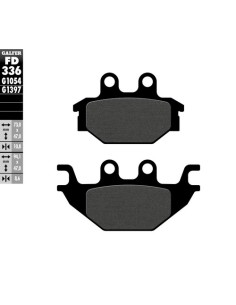 Pastillas de freno para moto Galfer Semi Metal FD336G1054