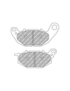 Pastillas de freno para moto Pastilla De Freno Ferodo Yamaha X-MAX FDB2280EF