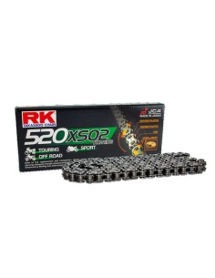 Cadena de moto RK 520XSO2 con 120 eslabones enganche RK520XSO2120