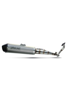 Escape Yasuni para Honda SH 300 en color aluminio TUB654