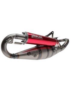 Escape Kit Yasuni motor Minarelli rojo TUB902R