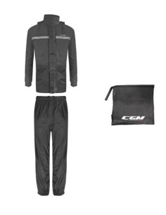 Traje lluvia CGM negro