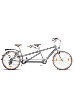 Bicicleta Tándem Órbita Marao 3x7v Gris | Navarro Hermanos