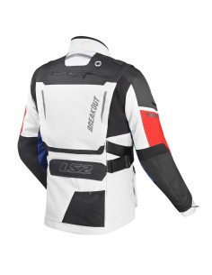 Chaqueta LS2 Breakout Blanco, Rojo, Azul | Navarro Hermanos 2
