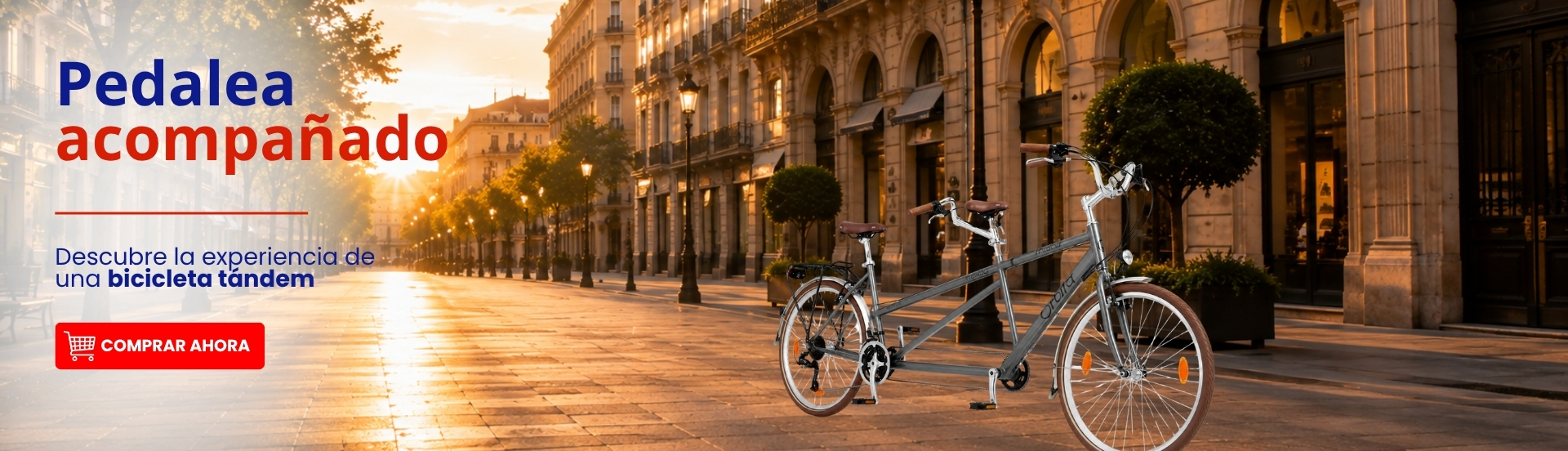 Bicicleta tandem