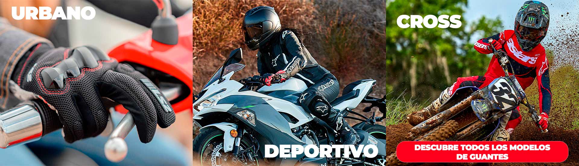 Guantes de moto